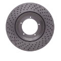 Picture of DFC 82-89 Porsche 911 Right Front Drilled Brake Rotor
