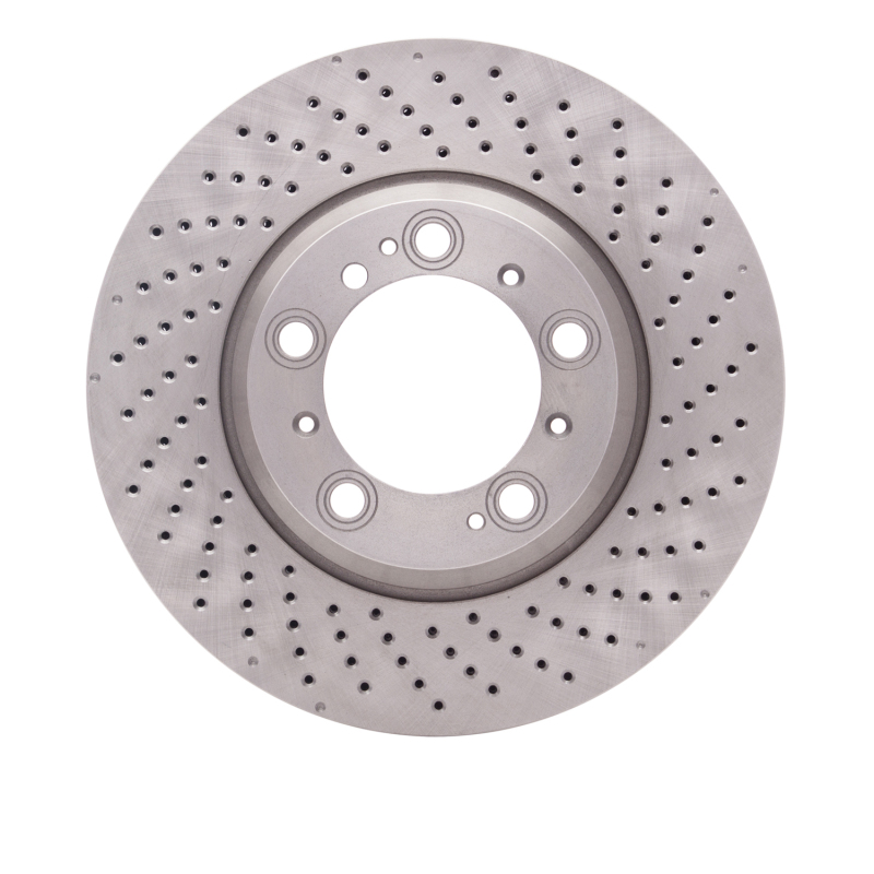 Picture of DFC 99-23 Porsche 911 Right Rear Drilled Brake Rotor