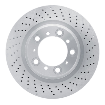 Picture of DFC 16-23 Porsche Boxster Right Rear Drilled Brake Rotor