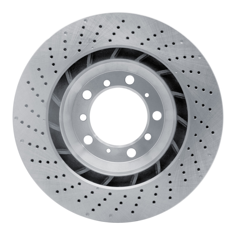 Picture of DFC 16-23 Porsche Boxster Right Rear Drilled Brake Rotor
