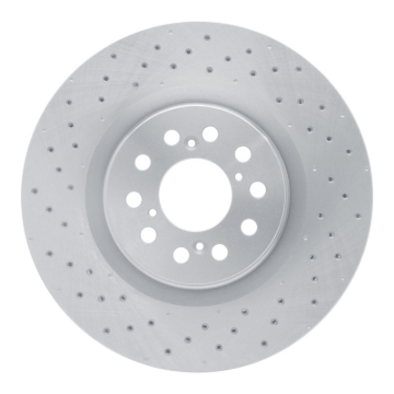 Picture of DFC 17-25 Honda Civic Hatchback Front Drilled Brake Rotor