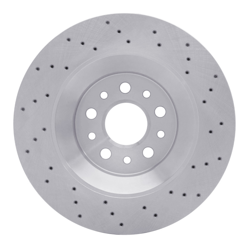 Picture of DFC 17-24 Maserati Levante Rear Drilled Brake Rotor