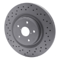 Picture of DFC GeoSPEC Coated Rotors-Drilled Brake Rotors - 624-13041