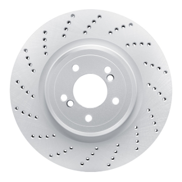Picture of DFC GeoSPEC Coated Rotors-Drilled Brake Rotors - 624-31074D