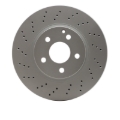 Picture of DFC GeoSPEC Coated Rotors-Drilled Brake Rotors - 624-63052