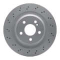 Picture of DFC GeoSPEC Coated Rotors-Drilled Brake Rotors - 624-63062