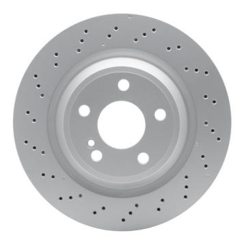 Picture of DFC 13-20 Mercedes-Benz SL400 Rear Drilled GeoSPEC Coated Rotor