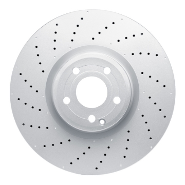 Picture of DFC 13-20 Mercedes-Benz SL550 Front Drilled GeoSPEC Coated Rotor
