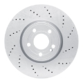 Picture of DFC GeoSPEC Coated Rotors-Drilled Brake Rotors - 624-63185