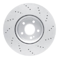 Picture of DFC GeoSPEC Coated Rotors-Drilled Brake Rotors - 624-63185
