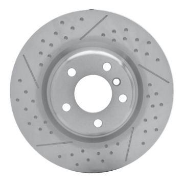 Picture of DFC 12-20 BMW M235I xDrive Rear Brake Rotor - Dimpled and Slotted
