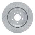 Picture of DFC 13-13 BMW 135IS Rear Brake Rotor - Dimpled and Slotted