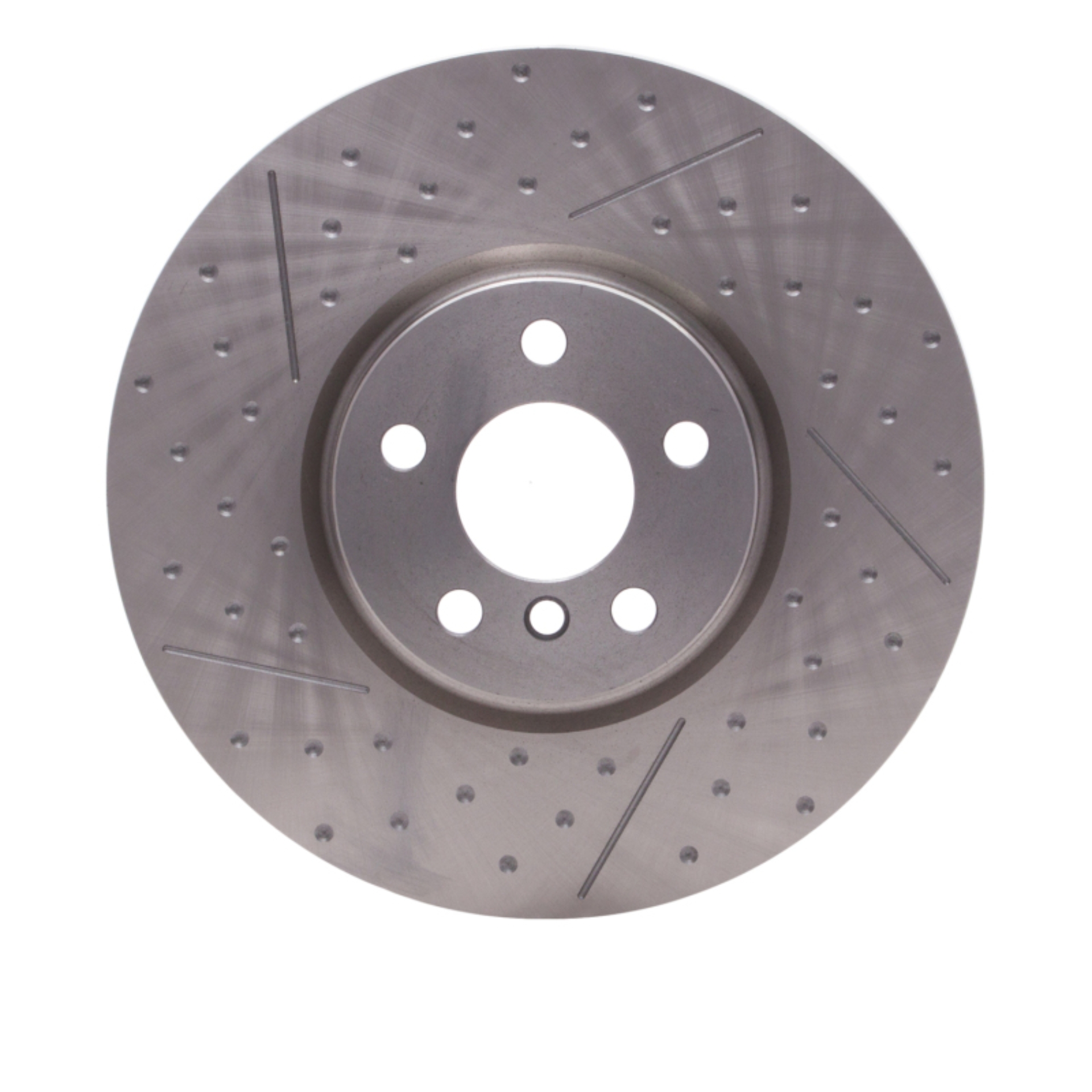 Picture of DFC 15-19 Mini Cooper Countryman Front Brake Rotor - Dimpled and Slotted