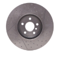 Picture of DFC 15-19 Mini Cooper Countryman Front Brake Rotor - Dimpled and Slotted