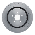 Picture of DFC 07-14 Mercedes-Benz CL63 AMG Rear Brake Rotor - Dimpled