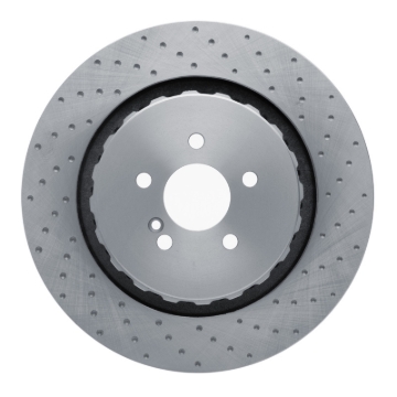Picture of DFC 07-14 Mercedes-Benz CL63 AMG Rear Brake Rotor - Dimpled