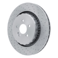 Picture of DFC 07-14 Mercedes-Benz CL63 AMG Rear Brake Rotor - Dimpled