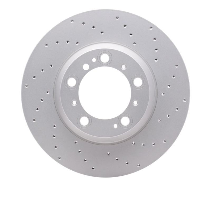 Picture of DFC 99-23 Porsche 911 Right Rear Drilled Hi-Carbon Alloy Geomet Coated Rotor