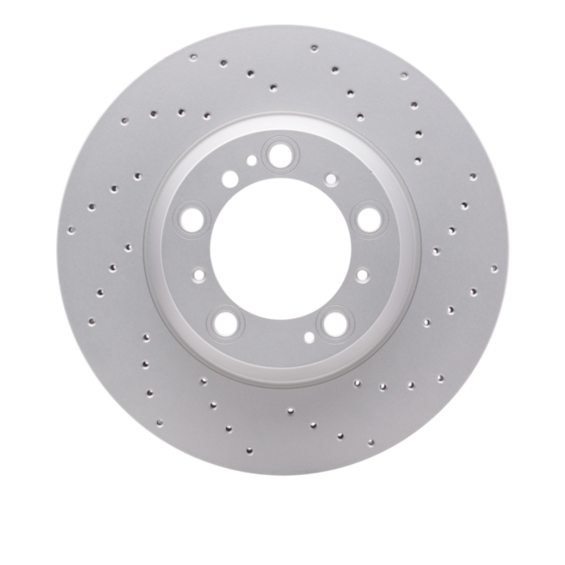Picture of DFC 99-23 Porsche 911 Right Rear Drilled Hi-Carbon Alloy Geomet Coated Rotor