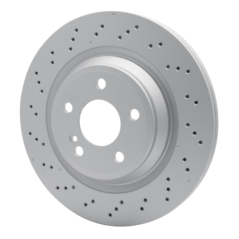 Picture of DFC 13-20 Mercedes-Benz SL450 Rear Drilled Hi-Carbon Alloy Geomet Coated Rotor