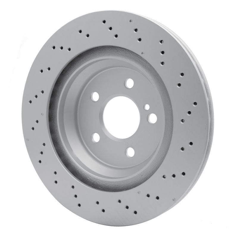 Picture of DFC 13-20 Mercedes-Benz SL450 Rear Drilled Hi-Carbon Alloy Geomet Coated Rotor