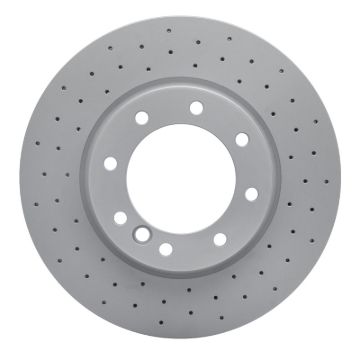 Picture of DFC 17-18 Mercedes-Benz G550 4X4 Front Drilled Hi-Carbon Alloy Geomet Coated Rotor
