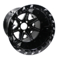 Picture of Race Star 72 ValStar 16x16 / 5x4.75BC / 5BS / 3.072in CB / Black w/Machined Accents Wheel
