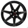 Picture of Race Star 72 ValStar 17x4.5 / 5x4.50BC / 2BS / 3.072in CB / Black w/Machined Accents Wheel