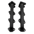 Picture of Wehrli 01-04 Duramax LB7 Billet Exhaust Manifold & SS Up Pipes w/ Gaskets and ARP Hardware