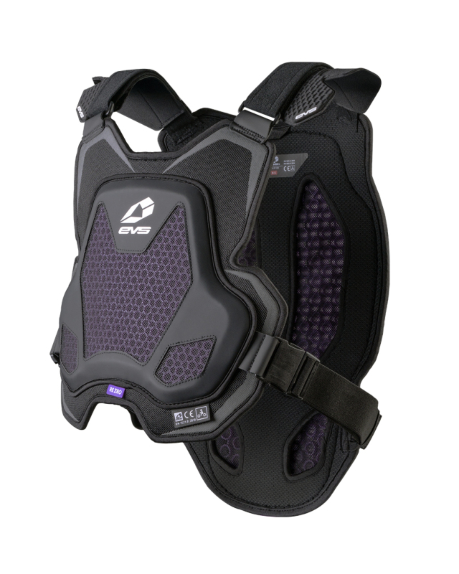 Picture of EVS Evo Chest Protector Adult W/RE ZRO Black - Medium/Large