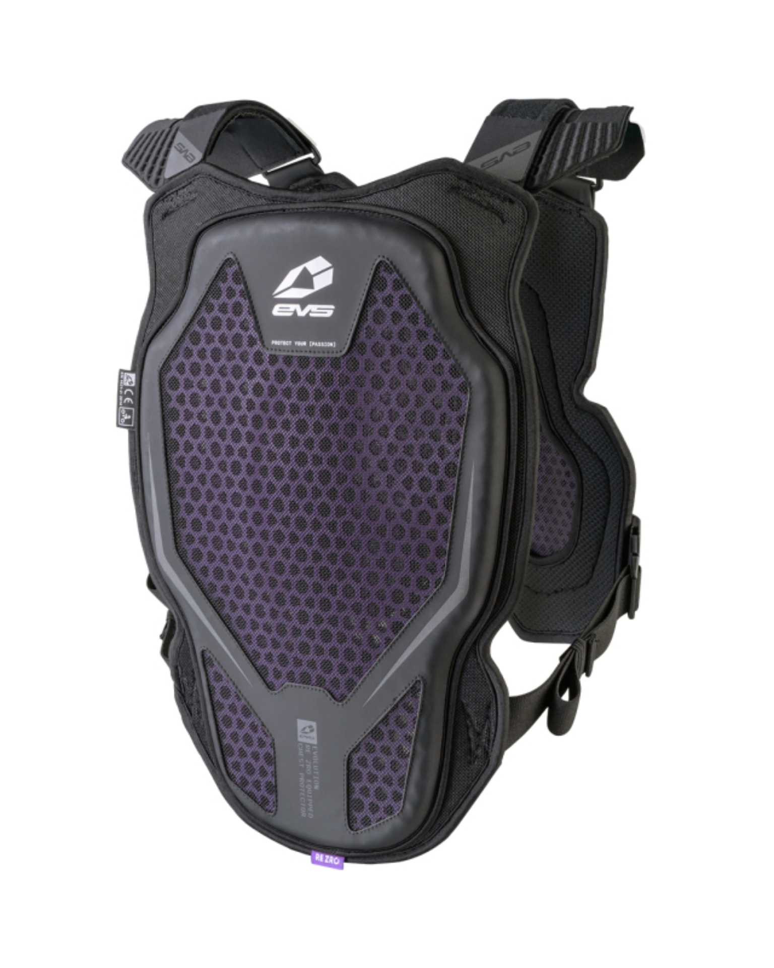 Picture of EVS Evo Chest Protector Youth W/ RE ZRO Black -Youth