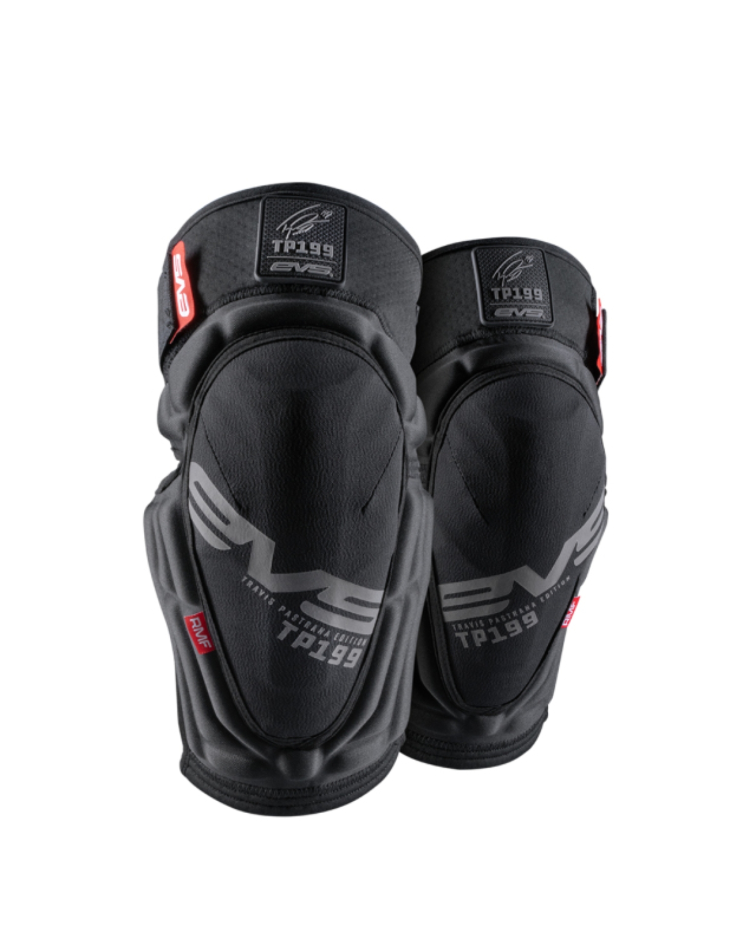 Picture of EVS TP199 Lite Knee Guard Blackout Black - Small/Medium