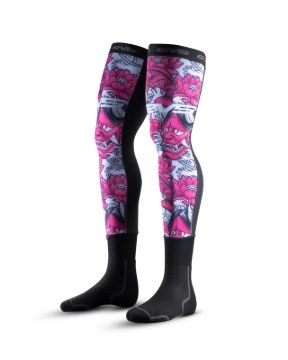Picture of EVS Base Layer Fusion Sock 1776 Red/White/Blue - Small/Medium