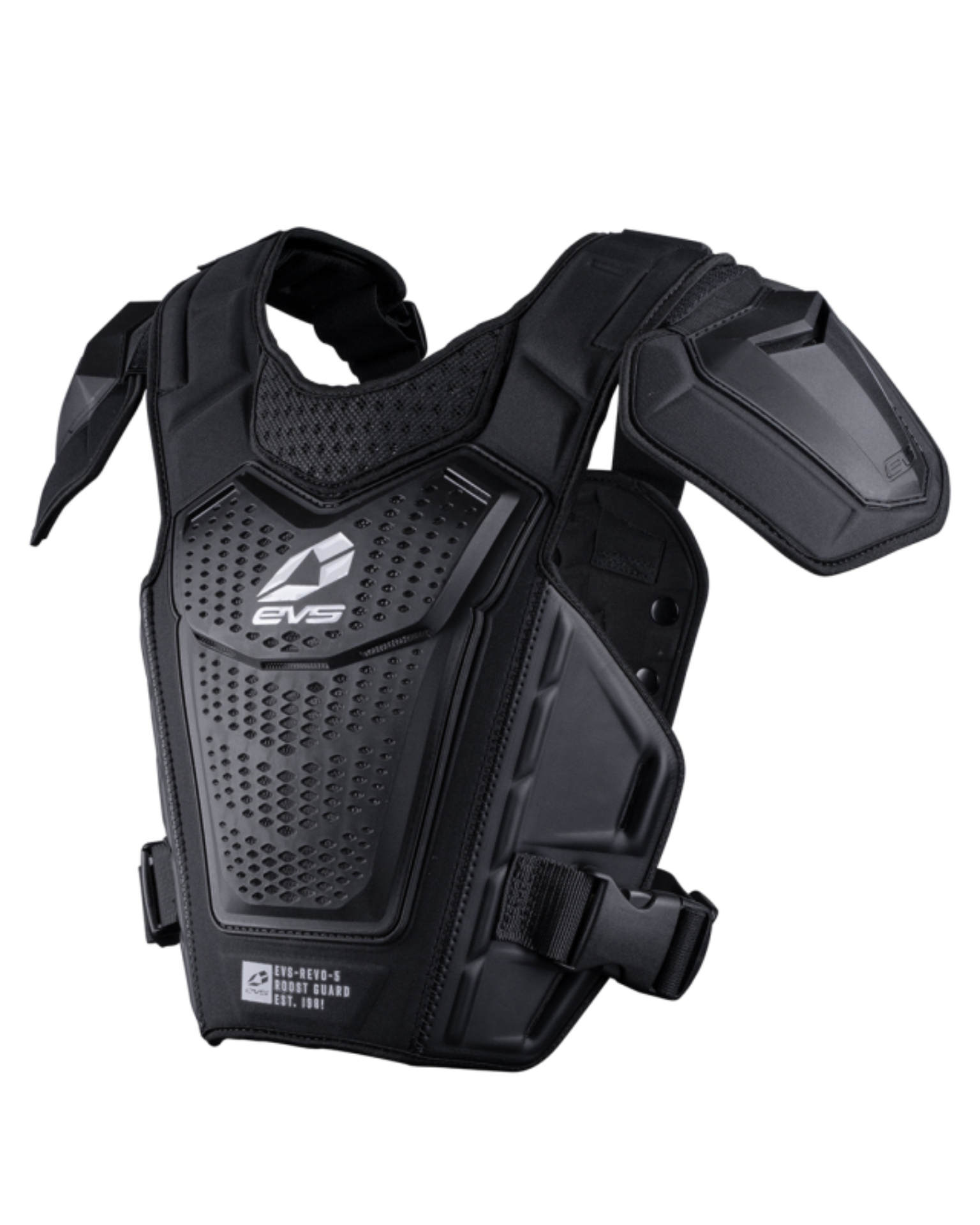 Picture of EVS Revo 5 Roost Deflector Black/White - Large/XL