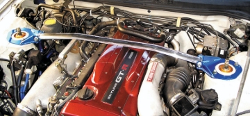 Picture of Cusco Strut Bar OS Front for Nissan Skyline R34 GT-R (BNR34) Only
