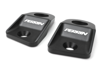 Picture of PERRIN 15-21 Subaru WRX/STI / 13-17 Crosstrek / 12-16 Impreza Upper Radiator Bracket Set - Black