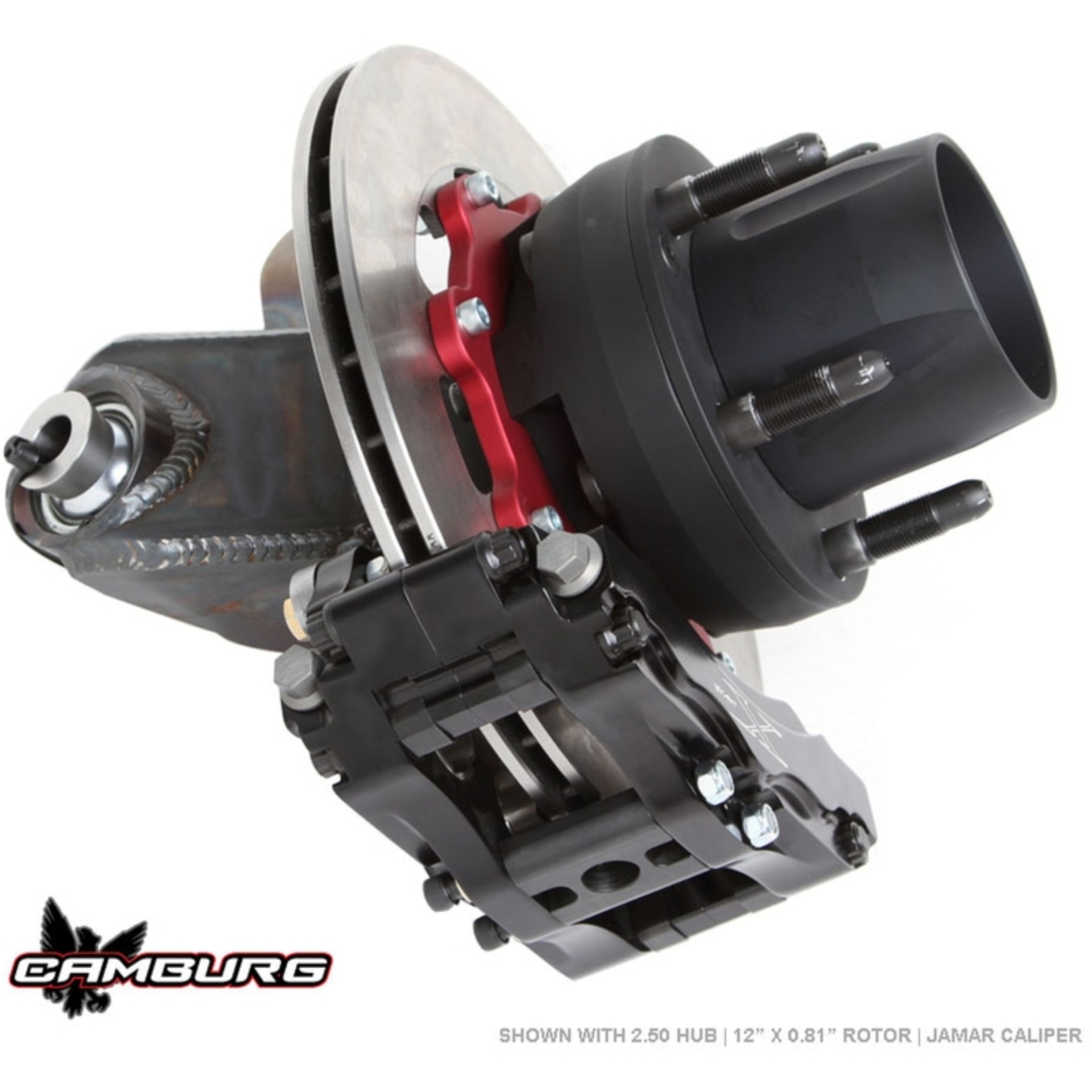 Picture of I-beam Race Spindle and 2.25" Front Hub Upgrade Kit - Ford
