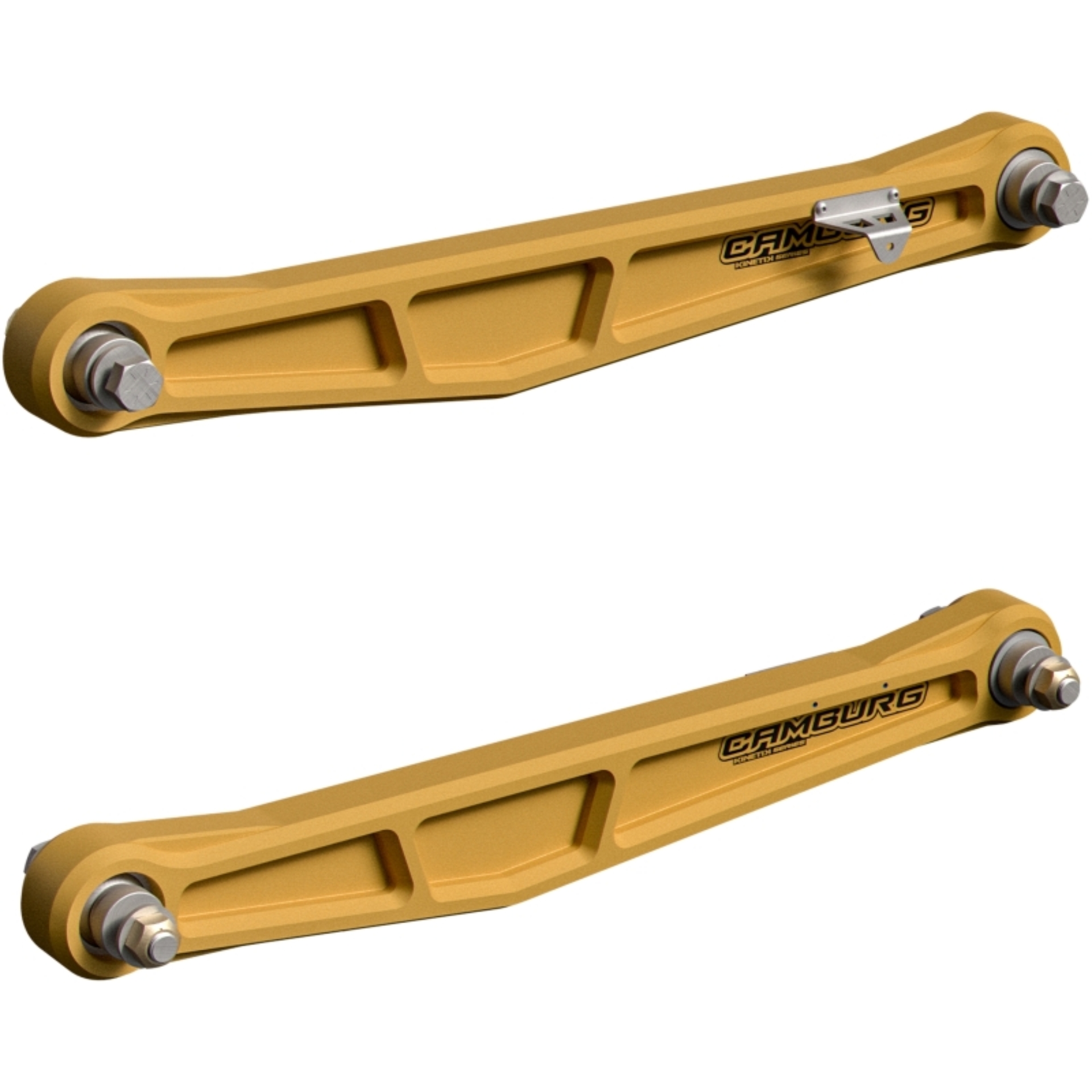 Picture of KINETIK Series Rear Billet Trailing Arm Kit - Gold - Ford