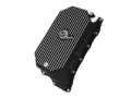 Picture of aFe 20-25 GM Diesel V8-6.6L L5P Transmission Pan w/ Machined Fins - Black