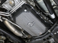 Picture of aFe 20-25 GM Diesel V8-6.6L L5P Transmission Pan w/ Machined Fins - Black