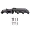 Picture of ATS Diesel 03-07 5.9L Cummins 2Pc Wide Flange T3 Pulse Flow Exhaust Manifold w/ Flange Hardware