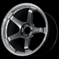 Picture of Advan GT Beyond 17X7.5 / +48 Offset / 5x112 BC / +48mm Bore / Machining and Hyper Platinum Black