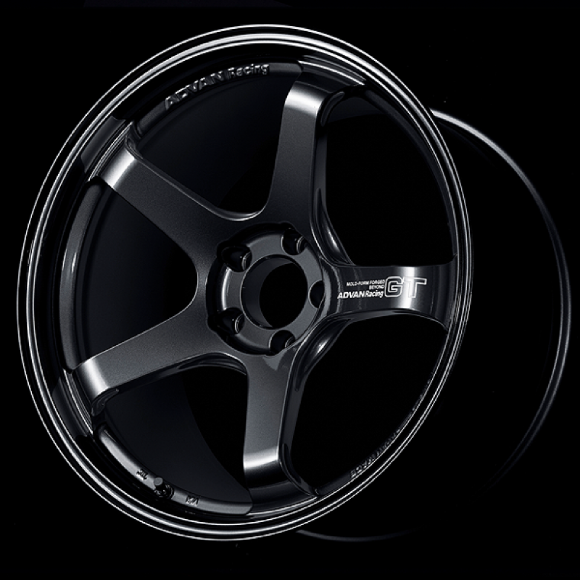 Picture of Advan GT Beyond 17X7.5 / +38 Offset / 4x100 BC / +38mm Bore / Racing Titanium Black