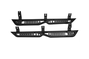 Picture of DV8 2025+ Toyota 4Runner OE Plus Side Steps - Micro-Texture Black