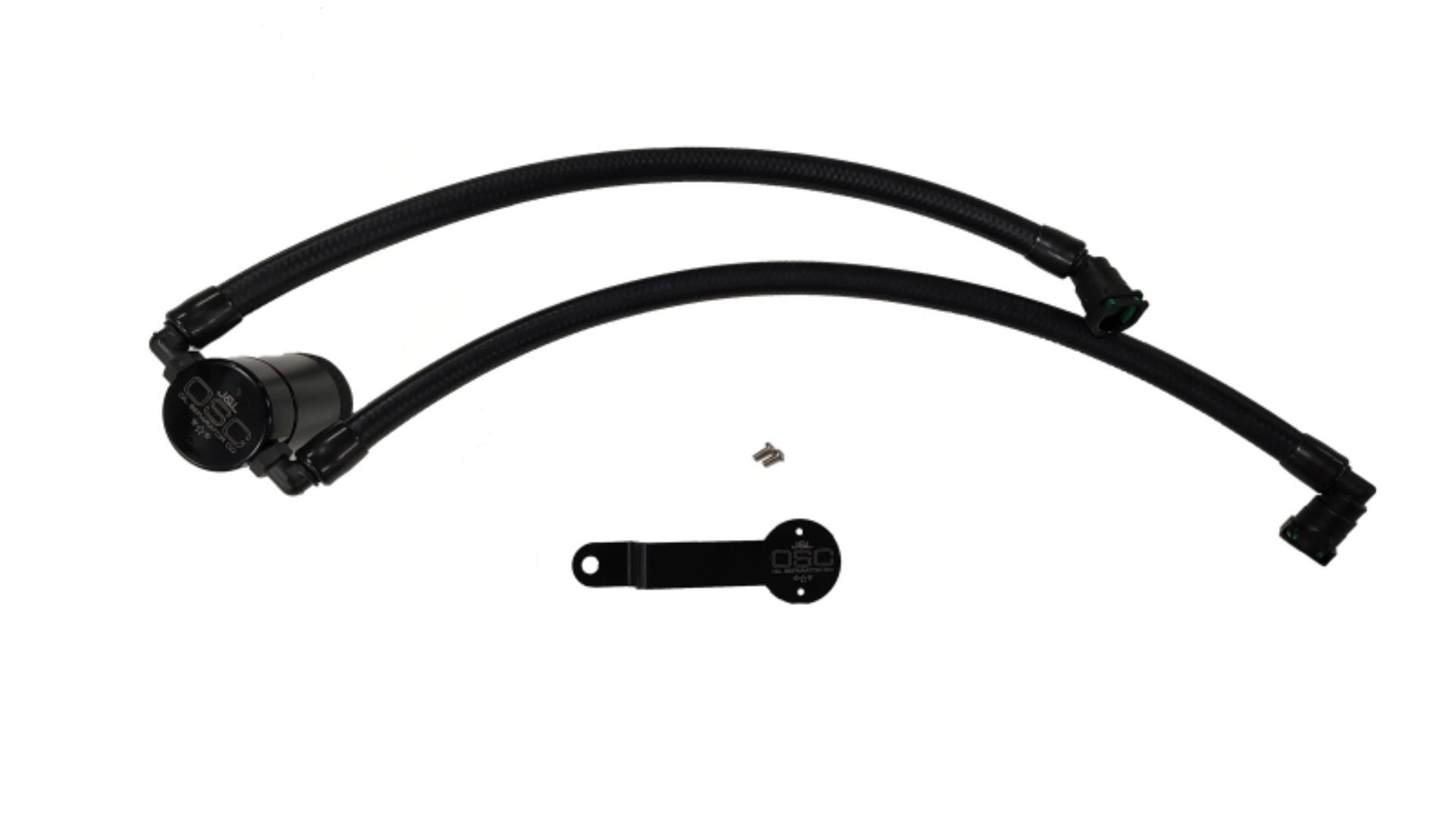 Picture of J&L 19-25 Dodge Ram 1500 3.6L PCV Side Oil Separator 3.0 - Black Anodized