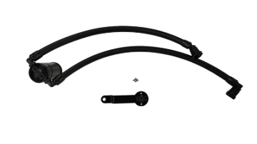 Picture of J&L 19-25 Dodge Ram 1500 3.6L PCV Side Oil Separator 3.0 - Black Anodized
