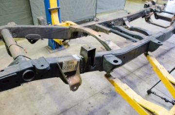 Picture of RustBuster 11-19 Chevy Silverado 2500HD/3500HD 6.5ft Bed Front Bed Mount - Right