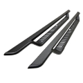 Picture of Westin 19-25 Chevrolet/GMC Silverado/Sierra 1500 CC Outlaw Drop Running Boards - Tex. Blk