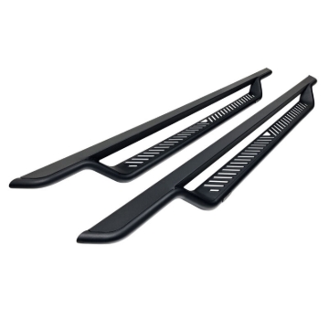 Picture of Westin 15-25 Ford F-150 SuperCrew/17-24 F-250/350 SDCC Outlaw Drop Running Boards - Tex. Blk