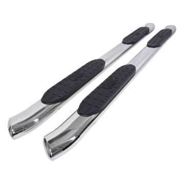 Picture of Westin 2025 Toyota 4Runner PRO TRAXX 5 Oval Nerf Step Bars - Polished